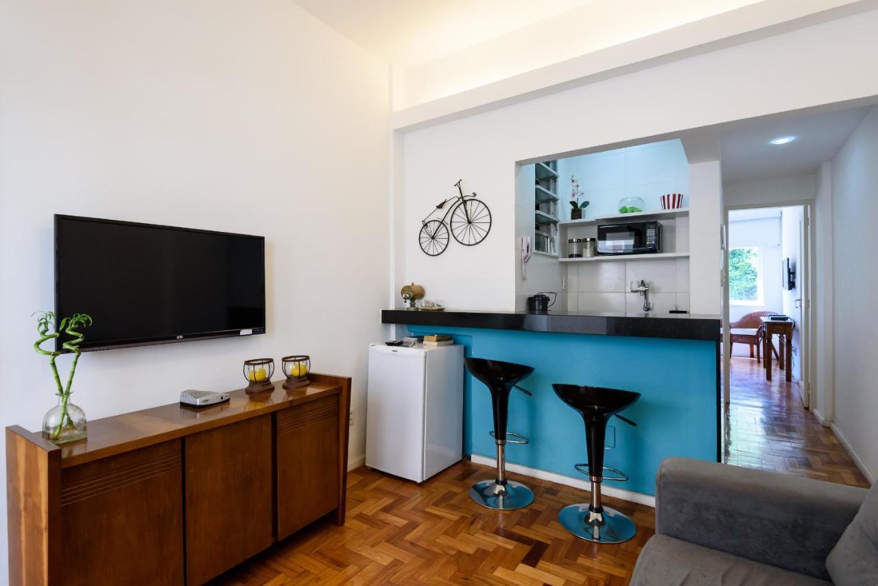 Apartamento Sossego Em Copacabana - Vista Arborizada - Br1009 Z4